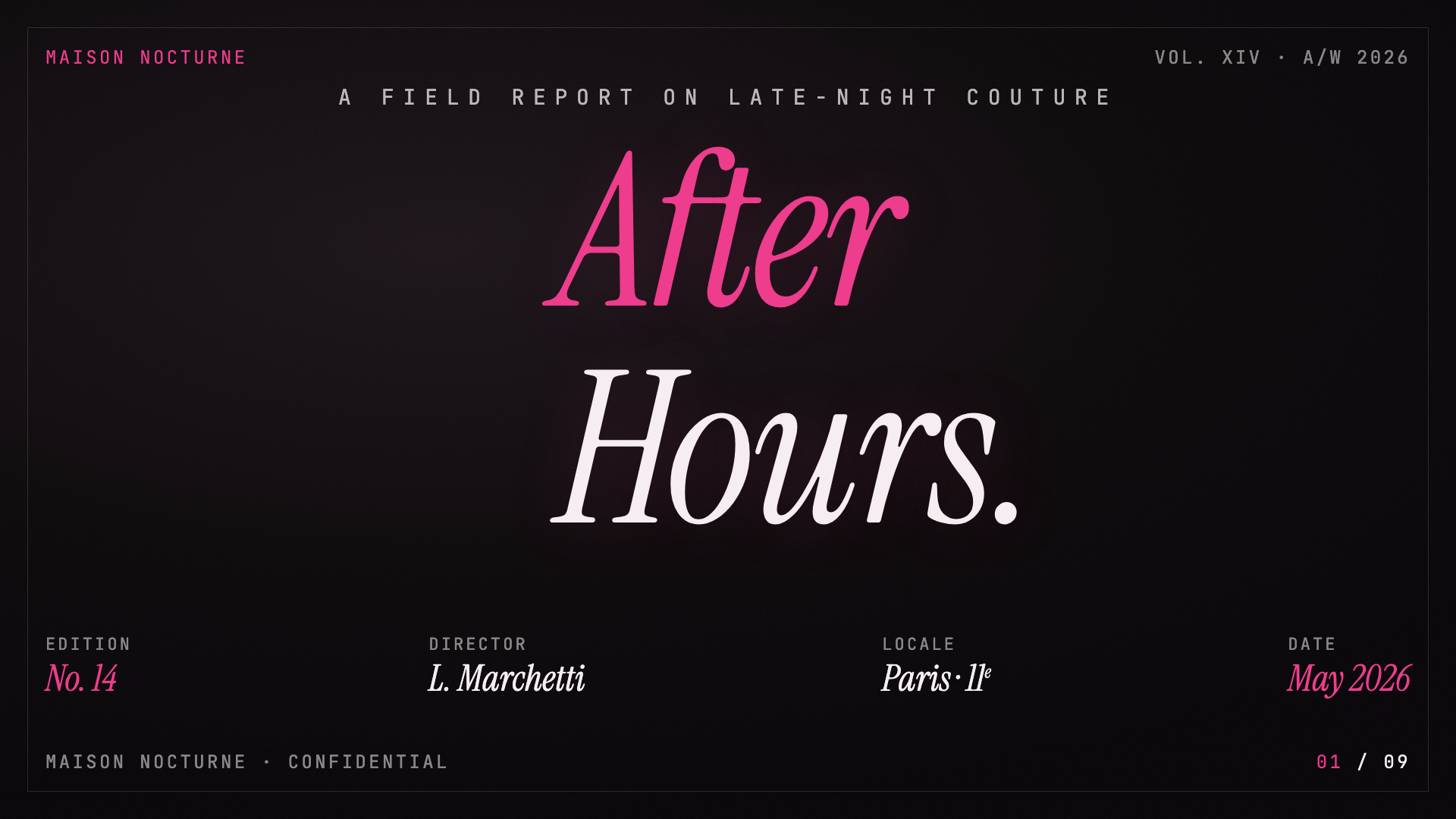 Pink Script — After Hours screenshot